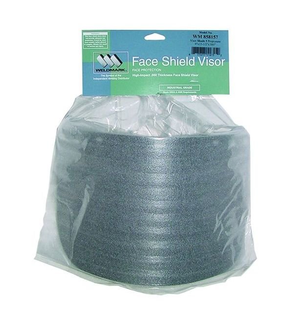 Welding Visor Shade #5, 8x15.5x0.060, Point of Purchase - Image 1