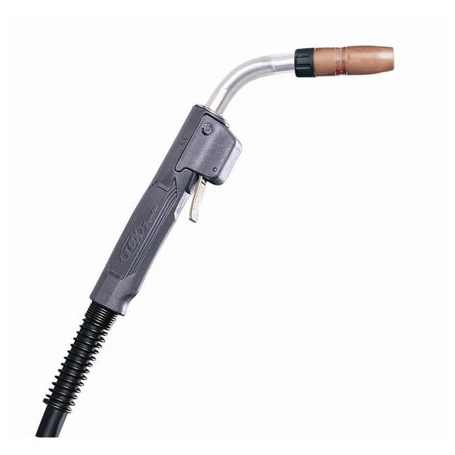 12ft Air Cooled MIG Gun with Liner & Tip - 400A, .045 - Image 1