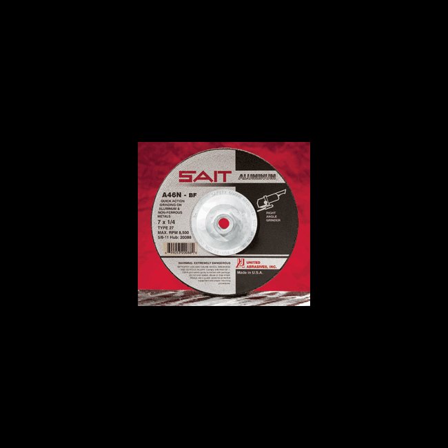 Premium 1/4" Aluminum Grinding Wheels - Pack of 5 - Image 1