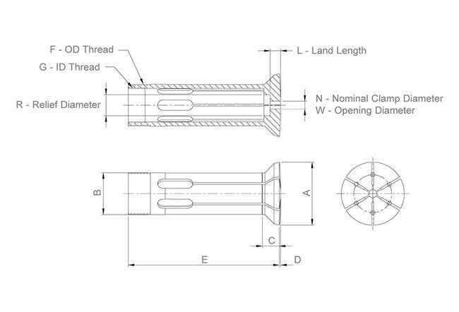 MicroCentric 5W Precision Collets - Image 1
