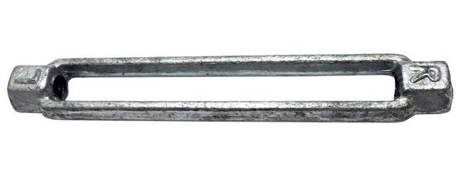 Galvanized Drop Forged Turnbuckle Body, 1-1/4 x 12 - Image 1