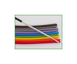 Gray SIL-KOAT High Voltage Silicone Coated FEP Wire 2.54mm - Image 1