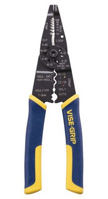 IRWIN VISE-GRIP Multi-Tool Wire Stripper/Crimper/Cutter Pliers - Image 1
