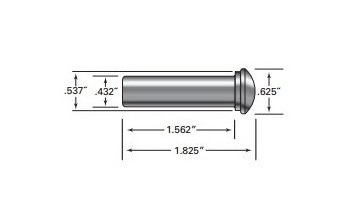 Pull-Lockâ„¢ Stop End Fitting for 1/8" Wire Rope - Image 2
