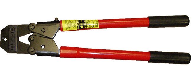 Heavy-Duty Single Cavity Hand Crimp Tool - Image 1
