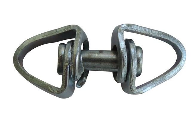 Light-Duty Zinc Plated Steel Open Eye Swivel - Image 1