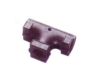 1/2 Inch Tee Fitting for Convoluted Tubing - Pack of 25 - Image 1