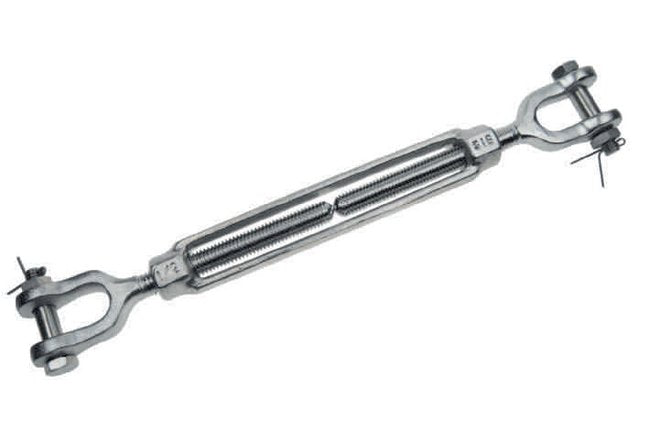T316 Stainless Steel Forged Jaw & Jaw Turnbuckle - Image 1