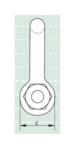 Green Pin® Standard Shackles with Safety Bolt - Hot Dip Galvanized - Image 3