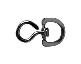Nickel-Plated Steel Light-Duty Swivel - Image 1