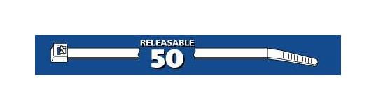 Durable Releasable Cable Ties 8" - Image 2