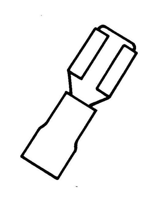 Female Insulated Heat Seal Terminals - Pack of 5 - Image 2