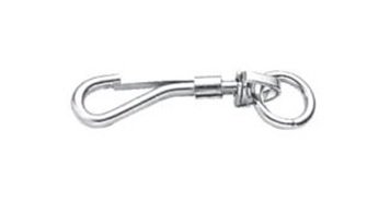 Heavy-Duty Zinc-Plated Swivel Wire Rope Snaps - Image 1