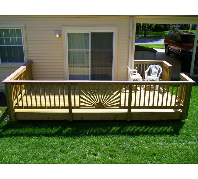 Premium Multi-Level Wood Deck - Image 6