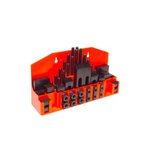 52-Piece Clamping Kit with ABS Plastic Holder - Image 1