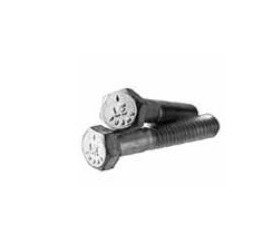 Grade 5 Zinc Plated Hex Cap Screw, 1/2"-20x4 1/2", Carbon Zinc Cr+3 - Image 1