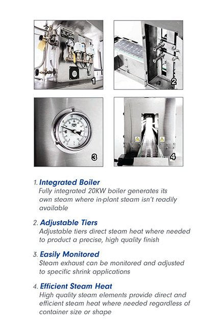 American Film & Machinery WSN-GEN S Steam Heat Tunnel - Image 2