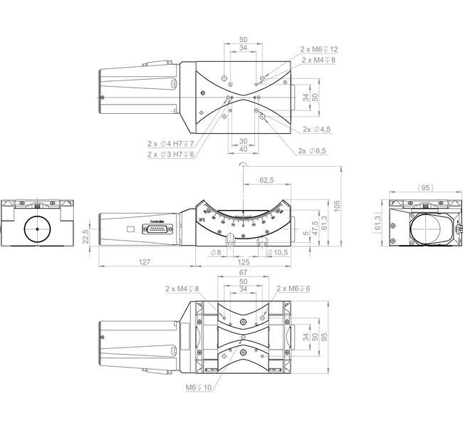 Precision Motorized Goniometer Cradle - WT-120 - Image 3