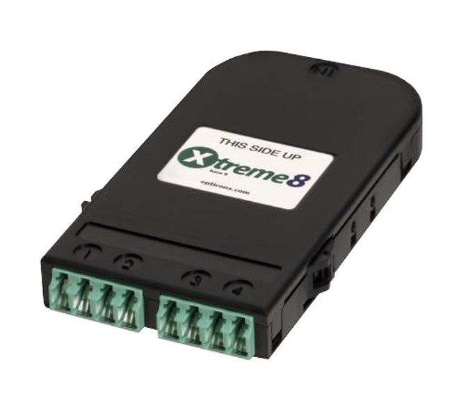 Xtreme Low Loss (XL) Bend Insensitive OM4 Multimode Fiber Xtreme8™ Multi-Fiber Termination Push-On (MTP®) to Duplex Lucent Connector (LC) Module - Image 1