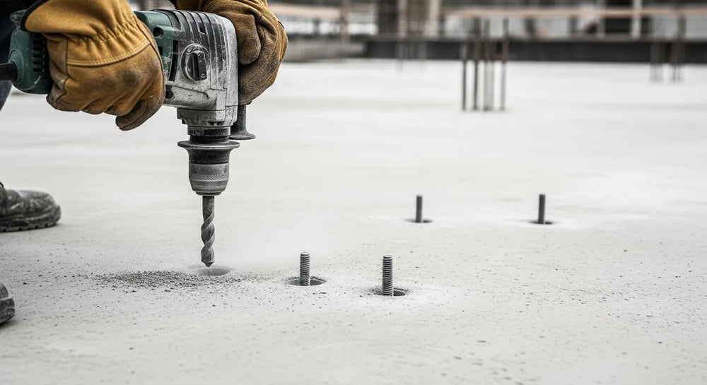 Concrete Cure Time Before Drilling Anchor Bolts