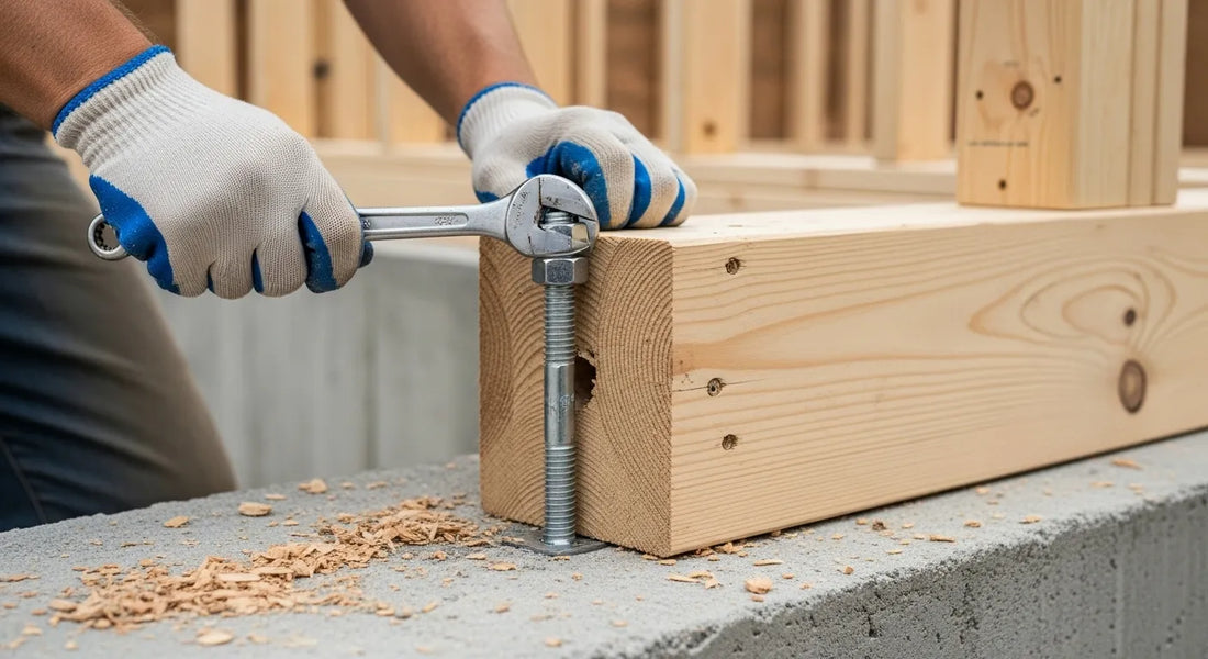 How Anchor Bolts Are Used in Wood Frame Construction