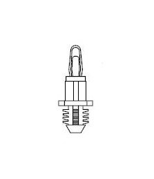 35 Series PCB Support with .156 Board Hole & .312 Chassis Hole - Image 1