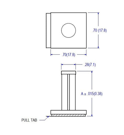 80 Series Adhesive Base Support Post - Circuit Board Supports - Image 2