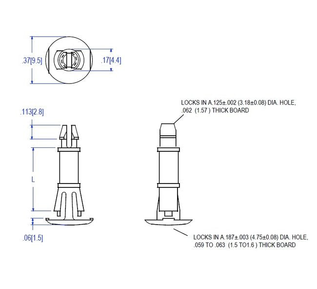 69 Series Reverse Locking PCB Supports - Image 2
