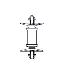 Dual Locking PCB Support for .062 Panel Thickness - Pack of 1000