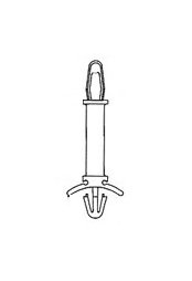 19C Series: Non-Lock/Press Fit Circuit Board Support - Image 1