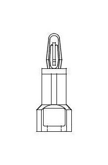 Plastic Rivet Chassis Mount for Circuit Board Supports - Image 1