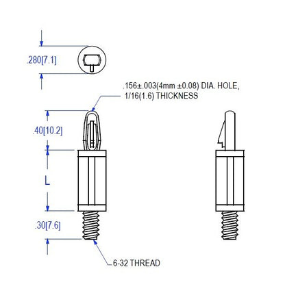 Nylon 66 Series Circuit Board Supports - Image 2