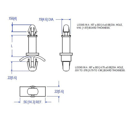 13-7 Series Circuit Board Supports - Image 2