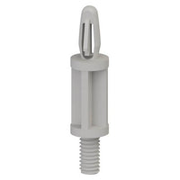 Nylon 66 Circuit Board Supports .156 PCB Hole x 6-32 Threaded Chassis Hole - Pack of 1000