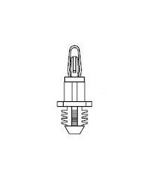 Locking Top Circuit Board Support for .062 Thick PCB x .250 Min Chassis - 35-1 Series - Image 1