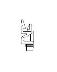 Easy Release Circuit Board Support - .157 Board Hole x .216 Square Chassis Hole - Image 1