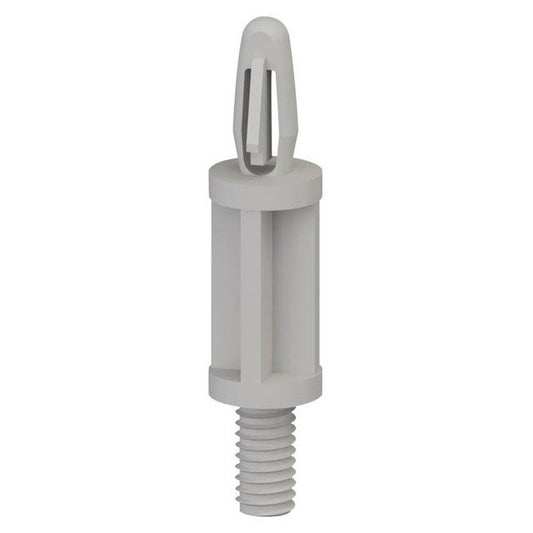 Nylon 66 Circuit Board Supports .156 Board Hole x 6-32 Threaded Chassis Hole - Pack of 1000 - Image 1