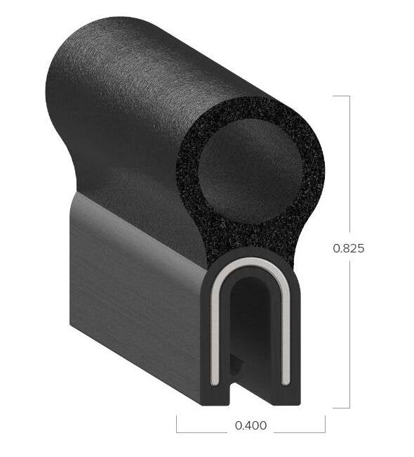 Uni-Grip 0.400" x 0.825" Bulb Seal - Image 2