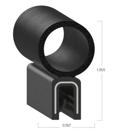 Uni-Grip 0.787" x 1.365" Bulb Seal - Image 2