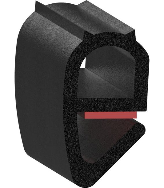 Uni-Grip 0.625x1.125 Bulb Seal for Industrial and Automotive Use - Image 1