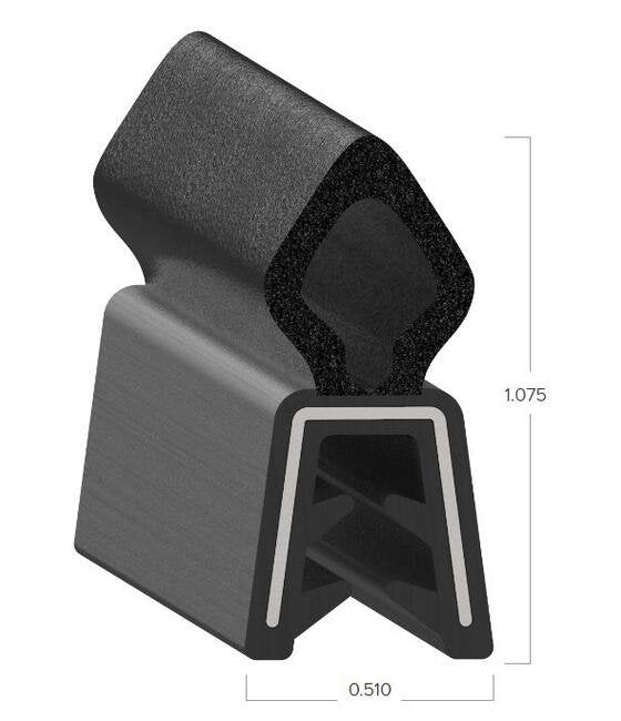 Uni-Grip 0.510x1.075 Bulb Seal - Image 2