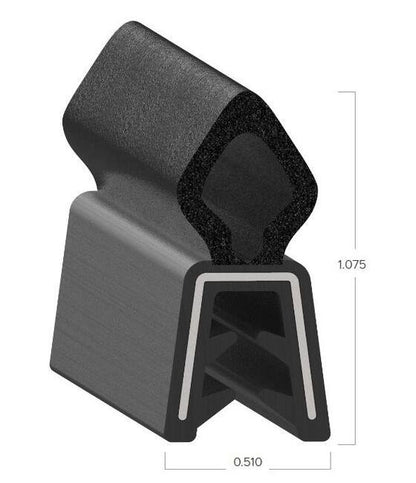 Uni-Grip 0.510x1.075 Bulb Seal - Image 2
