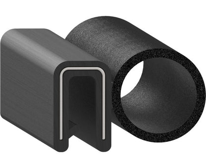 Uni-Grip 0.950" x 0.680" Rubber Bulb Seal - Image 1