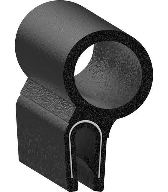 Uni-Grip 1.156x0.650 PVC/Rubber Bulb Seal - Image 1
