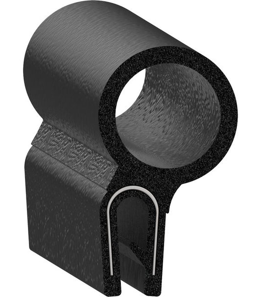 Uni-Grip 1.156x0.650 PVC/Rubber Bulb Seal - Image 1