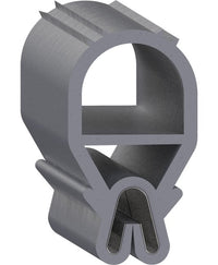 Uni-Grip Silicone Bulb Seal - 0.950" x 1.750" - Gray
