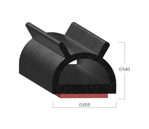 Uni-Grip 0.655x0.540 Inch Rubber Bulb Seal - Image 2