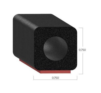 Uni-Grip 0.750 Inch Rubber Bulb Seal - Image 2