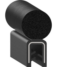 Uni-Grip 0.655 x 1.230 in Rubber Bulb Seal