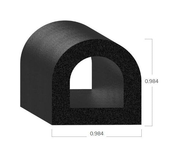 Uni-Grip 0.984 Inch Rubber Bulb Seal - Image 2
